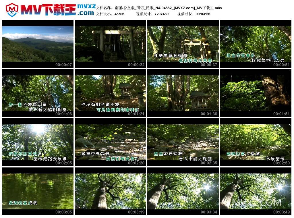 童丽-扮皇帝_国语_民歌_NAI04862